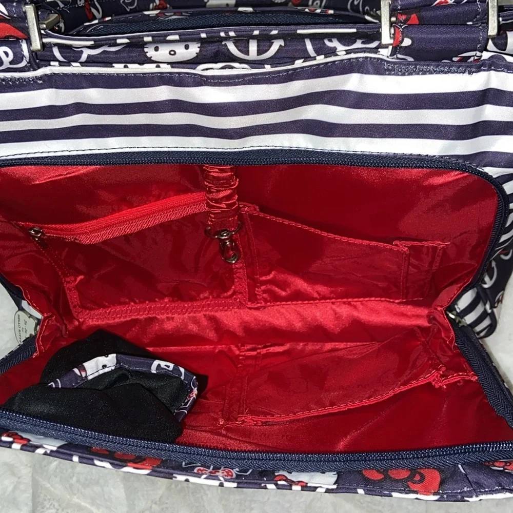 RARE EUC Jujube x hello kitty our to sea diaper bag